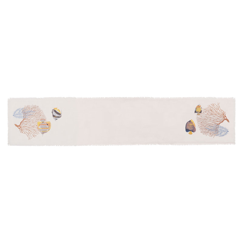Reef Coral Table Runner