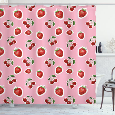 Shower Curtain with Hooks Included