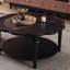 Table basse en bois massif personnalité personnalité