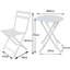 Biehle 2 - Person Patio Dining Set with Round Table-179999424