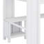 Lit mezzanine multifonctionnel avec tête de lit, placard et poste de travail-651472686
