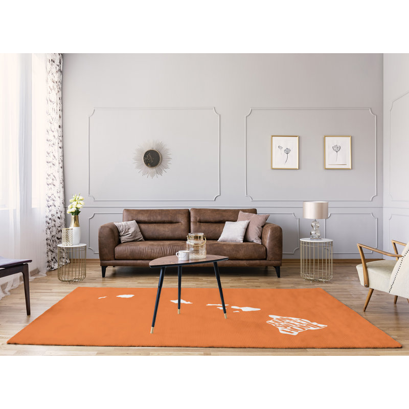 Tapis en polyester en polyester pour la maison, Rectangle 9 pi x 12 pi