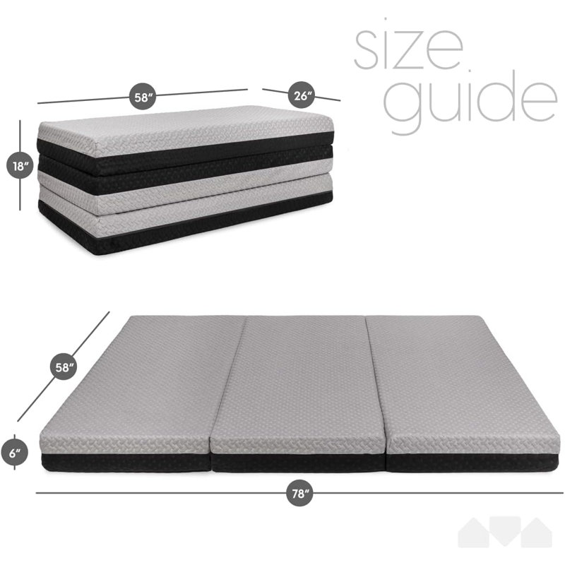 McKnightstown 6'' Plush Mattress, Queen