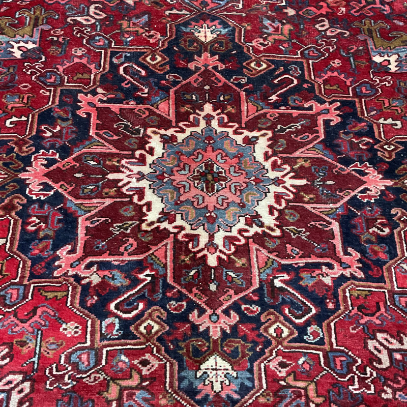 HERAT ORIENTAL Handmade Heriz Wool Rug