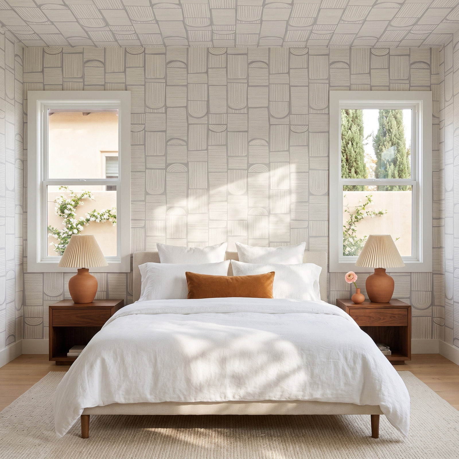 Backdrop Wallpaper Roll, Cool Gray