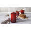 Le Creuset Stoneware 34 Oz. French Press, Cerise-888118541