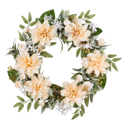 24" D Floral Wreath