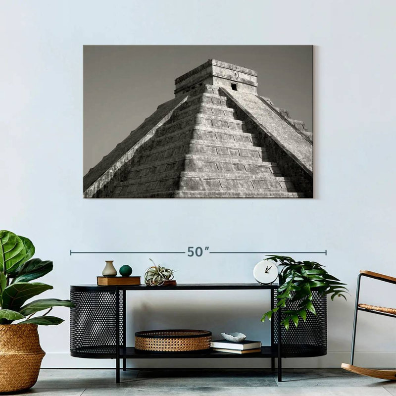 Pyramide Adella à Chichen Itza, H 30 po x l 45 po