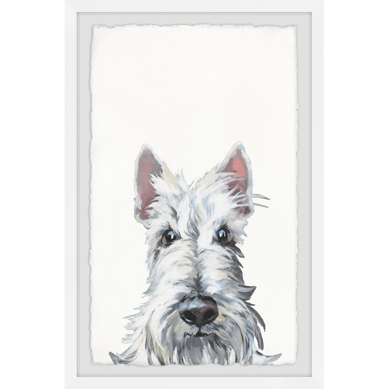 'Walk the Dog' Framed Print, 24" H x 16" W x 1.5" D