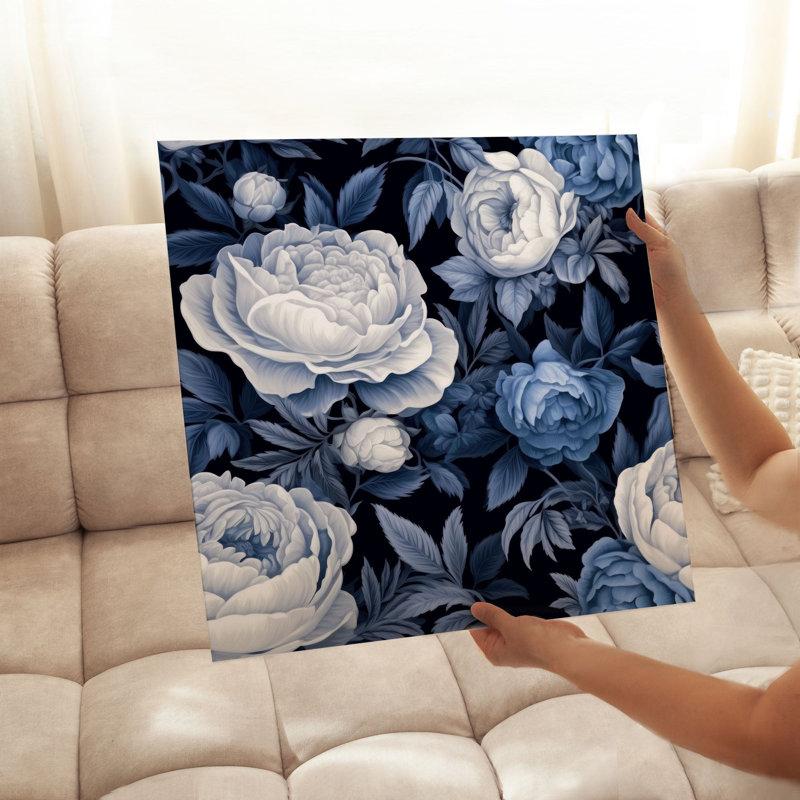 Art floral de William Morris, H 16 po x l 16 po