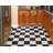 Tivoli Black & White 12" x 12" 1.2mm Vinyl Tile