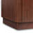 Potomac Reeding Pattern 2-Drawer Push-to-Open Nightstand with Solid Wood and Modern Bedside Accent Storage-1243385517