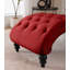 Chaise longue d'intérieur avec capitonnage à boutons et garniture cloutée pour le salon, le bureau et la chambre à coucher-730979032