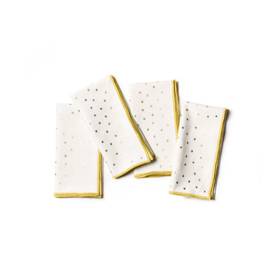 Gold Star 18 Napkin Set Of 4