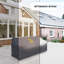Housse pour canapé d'extérieur 3 places