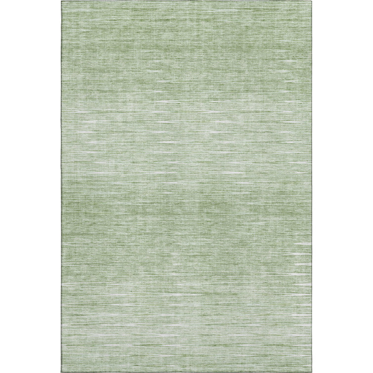 Premium Machine Washable Prisco Aloe Rug