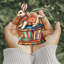 Ornement en bois Carousel Bunny