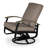 Askar Swivel Powder Coated Aluminum Outdoor Lounge Chair-19643655-19643679-19643688