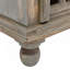 Table de chevet en bois gris antique