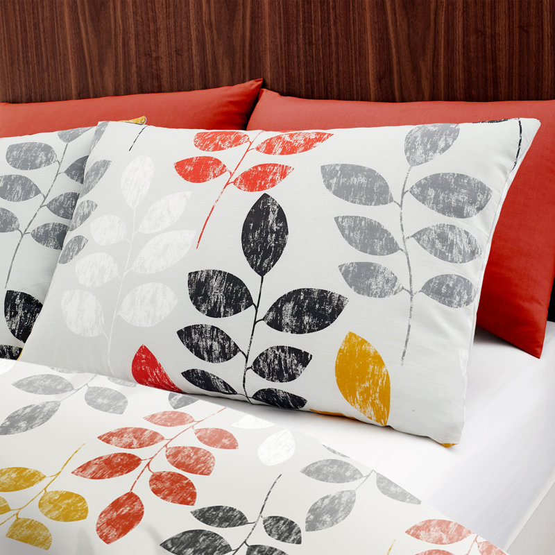 AVANI Cotton Blend Floral Duvet Cover Set with Pillowcases Included, Super King Duvet Cover + 2 Standard Pillowcases