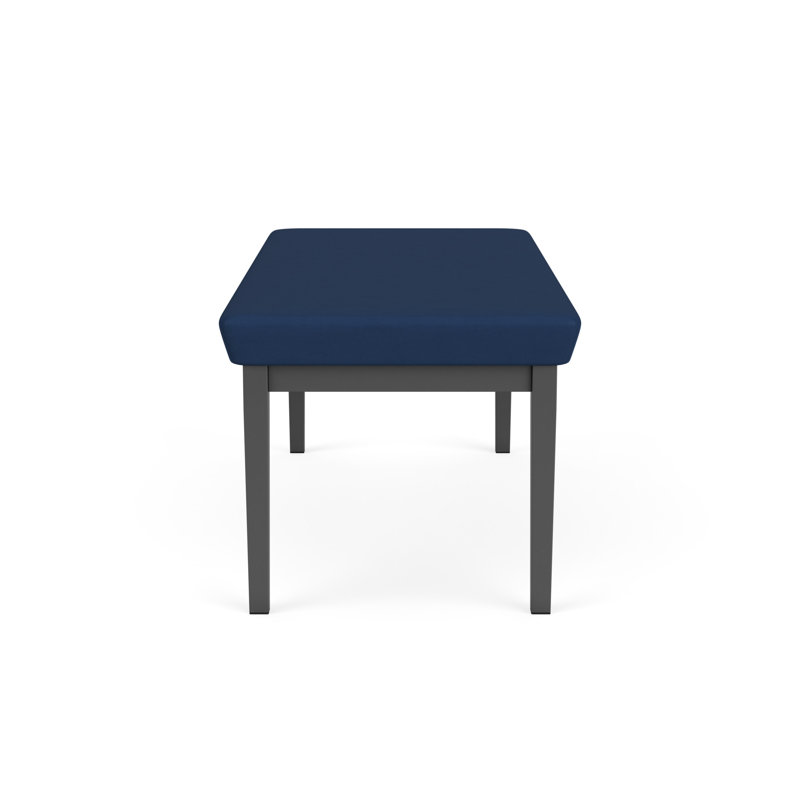 Structure en métal Lenox, Gris anthracite, Bleu impérial Patriot Plus - vinyle facile à net