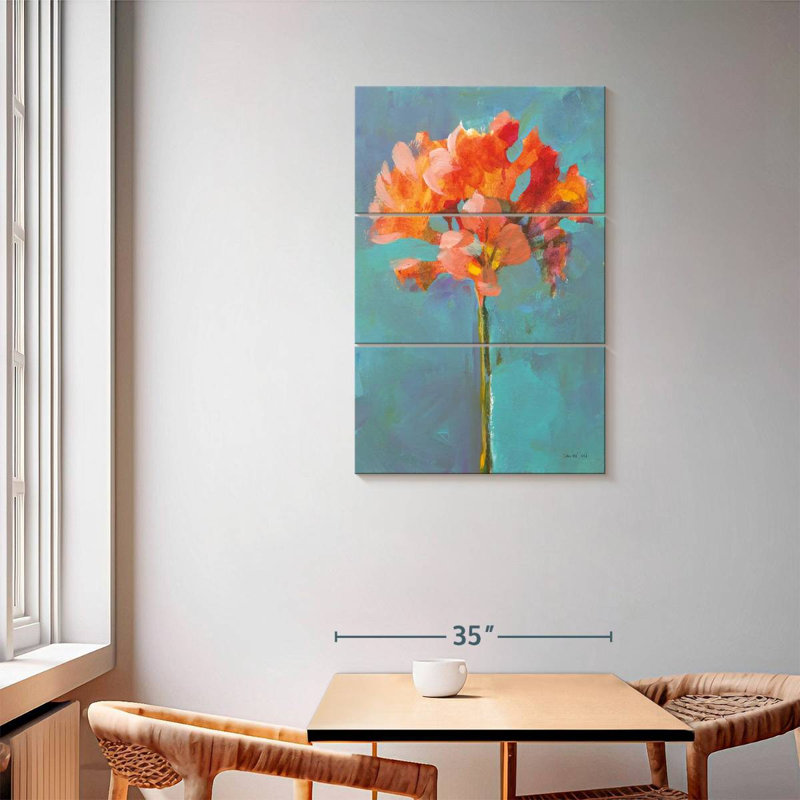 Harnek moderne floral I, H 57 po x l 36 po