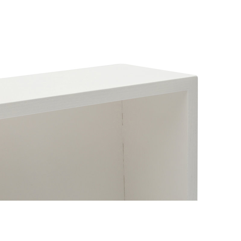 Alecto 80cm H x 40cm W Cube Bookcase, White