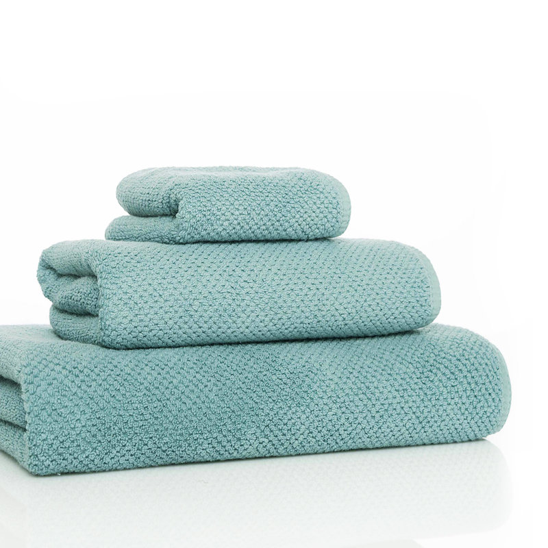 Bee Waffle Waffle Towel, White, 12" W x 20" L, Fingertip Towel 1-Pack