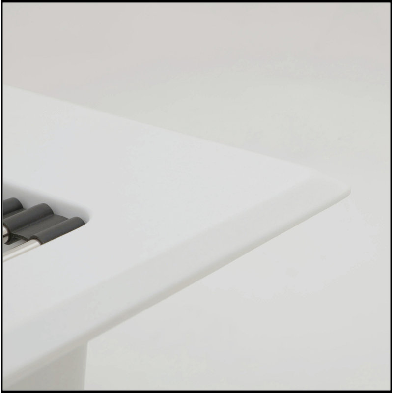Quartz Kitchen Sink - 30X22" White Granite Composite Workstation Drop-In Kitchen Sink