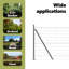 100 cm H x 2500 cm W Border Fencing