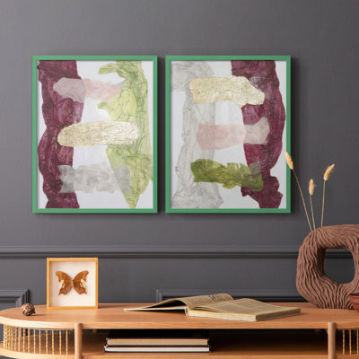 Dyed Cloth III-Premium Framed Print -Ready to Hang - No Nails Required - No Nails Required