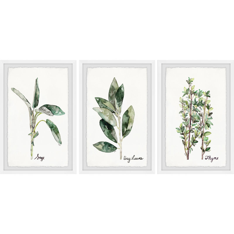 Trio de plantes, H 36 po x l 24 po