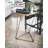 Chylie Mirrored Glass Top End Table-1363105719