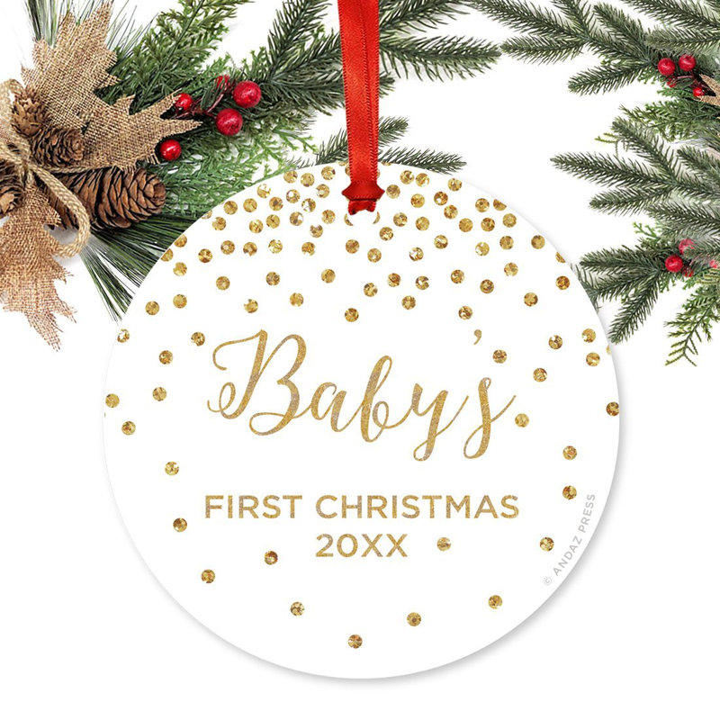 Metal Holiday Shaped Ornament
