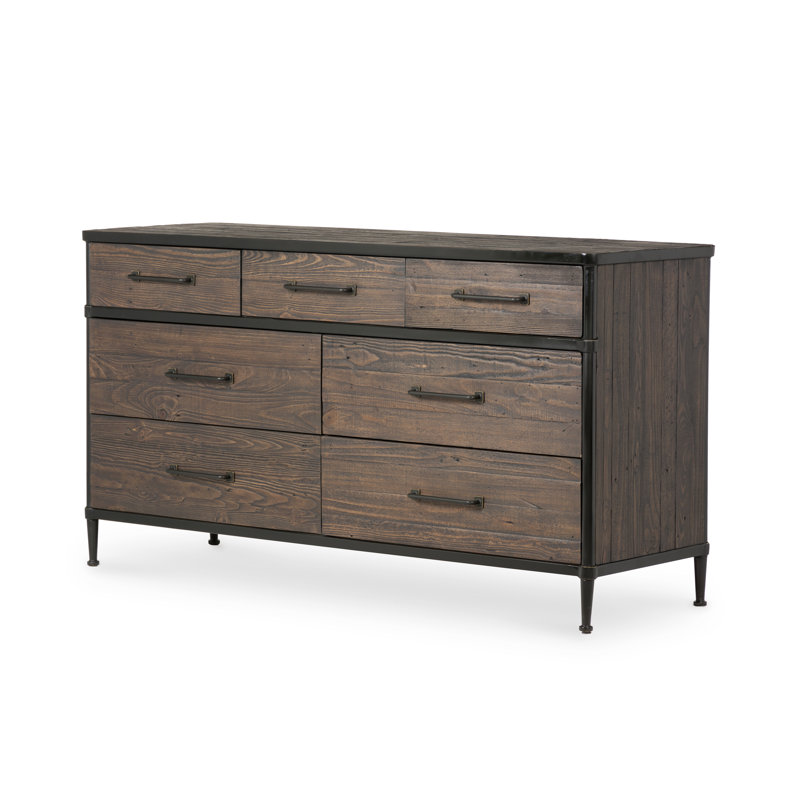 Commode 7 tiroirs l 59,25 po