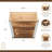 Cavorn Tapered Square Brown Planter Bucket-1937800473