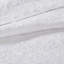 Couvre-lit réversible, double, blanc - Rembourrage luxueux en coton prélavé, superbe motif et 2 taies décoratives traitées pour l'hygiène.