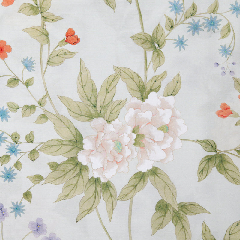 Luoyang Garden Floral Cotton Pillow Sham, King