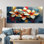 Fury River Of Aqua Plumeria Blossom II - Floral Wall Art