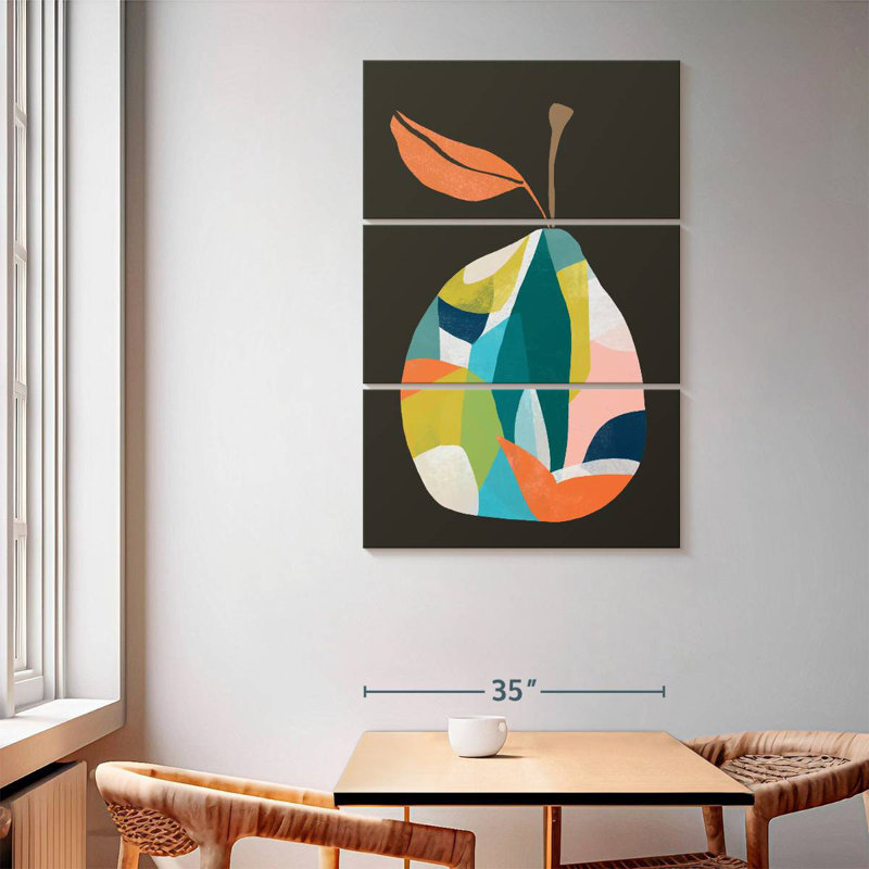 Yarlin Fab Fruit IV, 65" H x 42" W