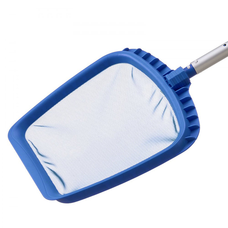 Ensemble de nettoyage de piscine avec rince-feuilles et 2 brosses