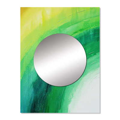 Magical Rainbow Essence Of Spectrum - Rainbow Mirror, Traditional Unique Wall Mirror, Printed Metal Art