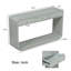 Console moderne 55 po, canapé courbé avec 3 tiroirs de rangement-129700835-129700836-129700839