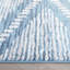 Tapis bleu clair à motif tribal Marsa-61512641