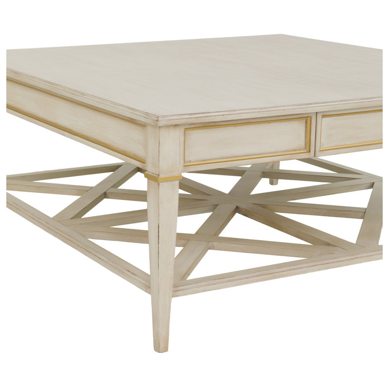 Matteo Cocktail Table, 18" H x 42" W x 42" D, Champagne Mist / Champange Mist