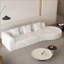 Canapés modulaires | Très grand canapé modulaire en velours côtelé de 123 po Modern Modern