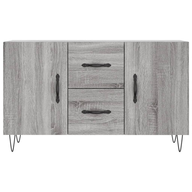 Marbut Sideboard 100x36x60 cm Engineered Wood, Grey Sonoma