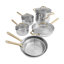 Batterie de cuisine en acier inoxydable non toxique 10 pièces ZLINE (CWSETL-ST-10)