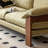 Straight - layout Retro Striped Sofa-112296583