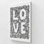 «Heart Strings», grande impression sur toile-130916721
